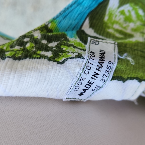 1970s Hawaiian Maxi dress - Picture 12 of 12